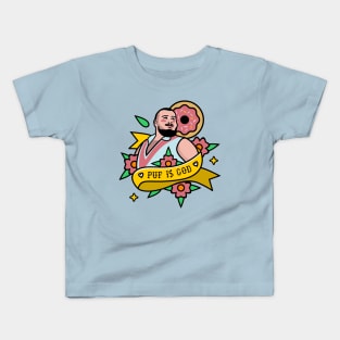 Puf is God Tattoo Kids T-Shirt